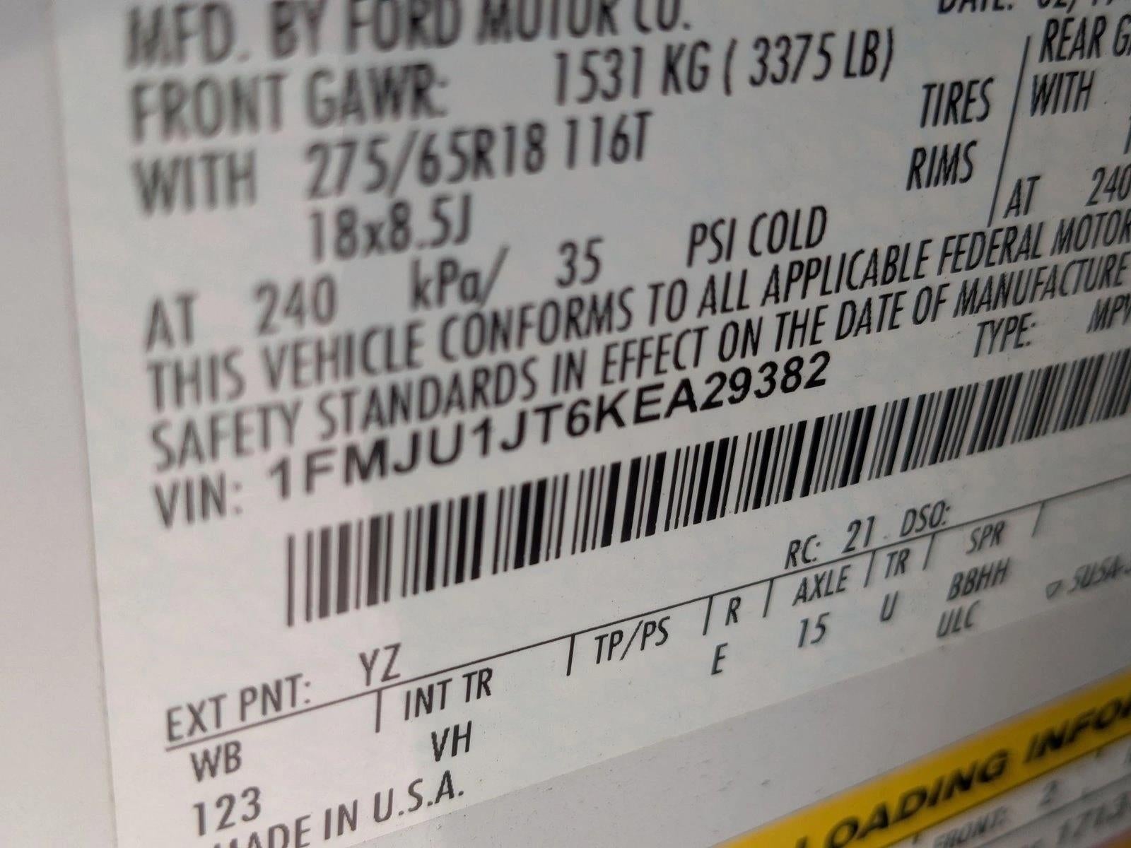 2019 Ford Expedition XLT