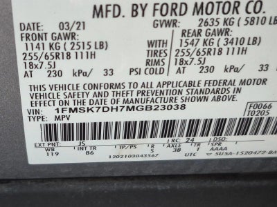 2021 Ford Explorer XLT