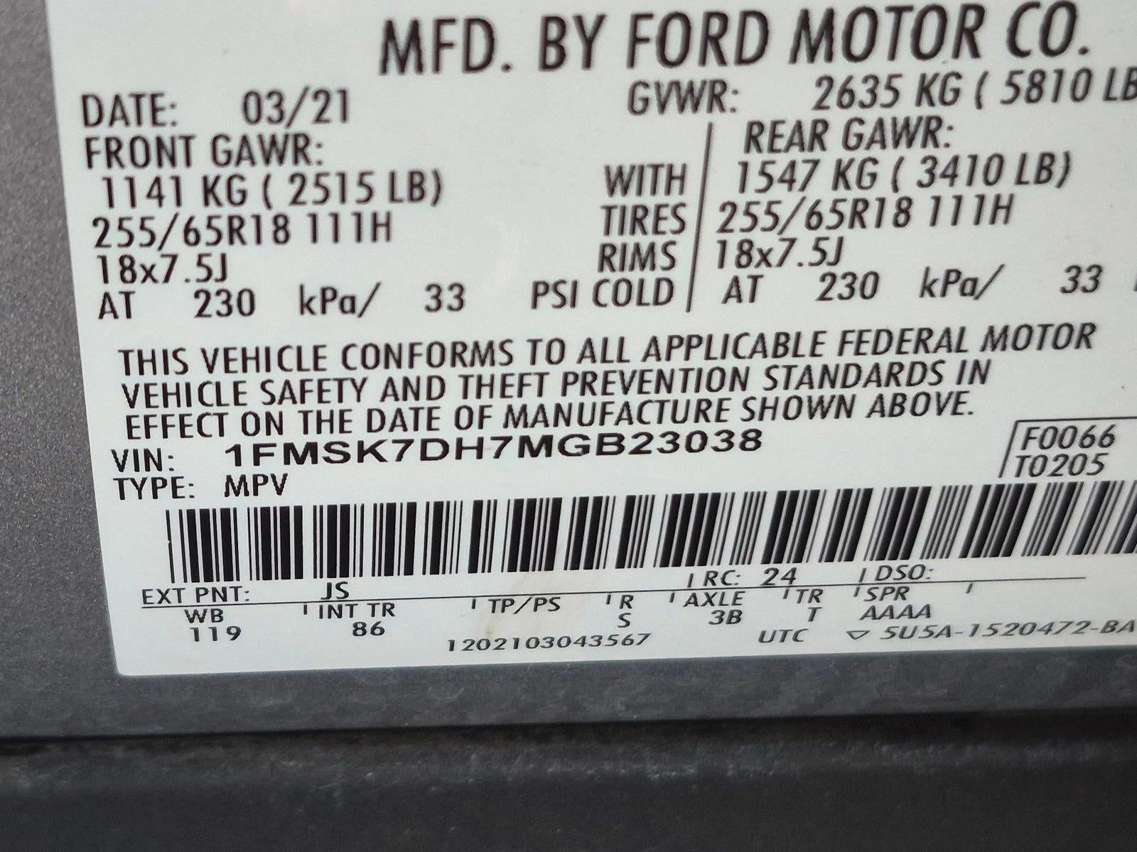 2021 Ford Explorer XLT