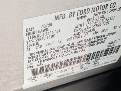 2020 Ford Explorer Limited