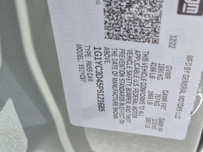 2023 Chevrolet Corvette Stingray 3LT