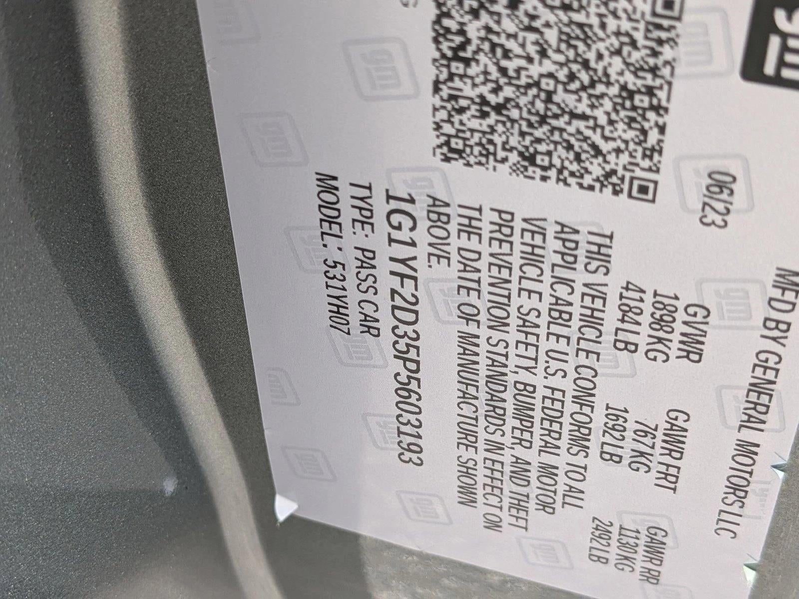 2023 Chevrolet Corvette Z06 3LZ