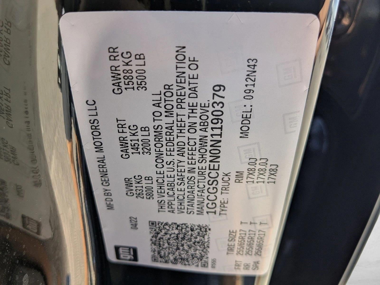 2022 Chevrolet Colorado LT