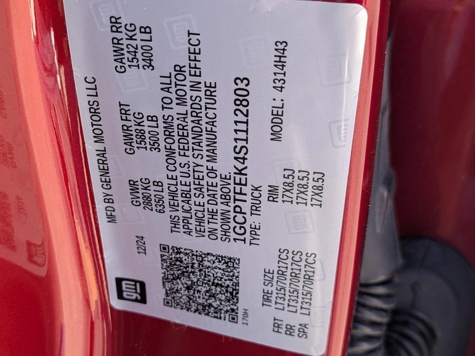 2025 Chevrolet Colorado ZR2