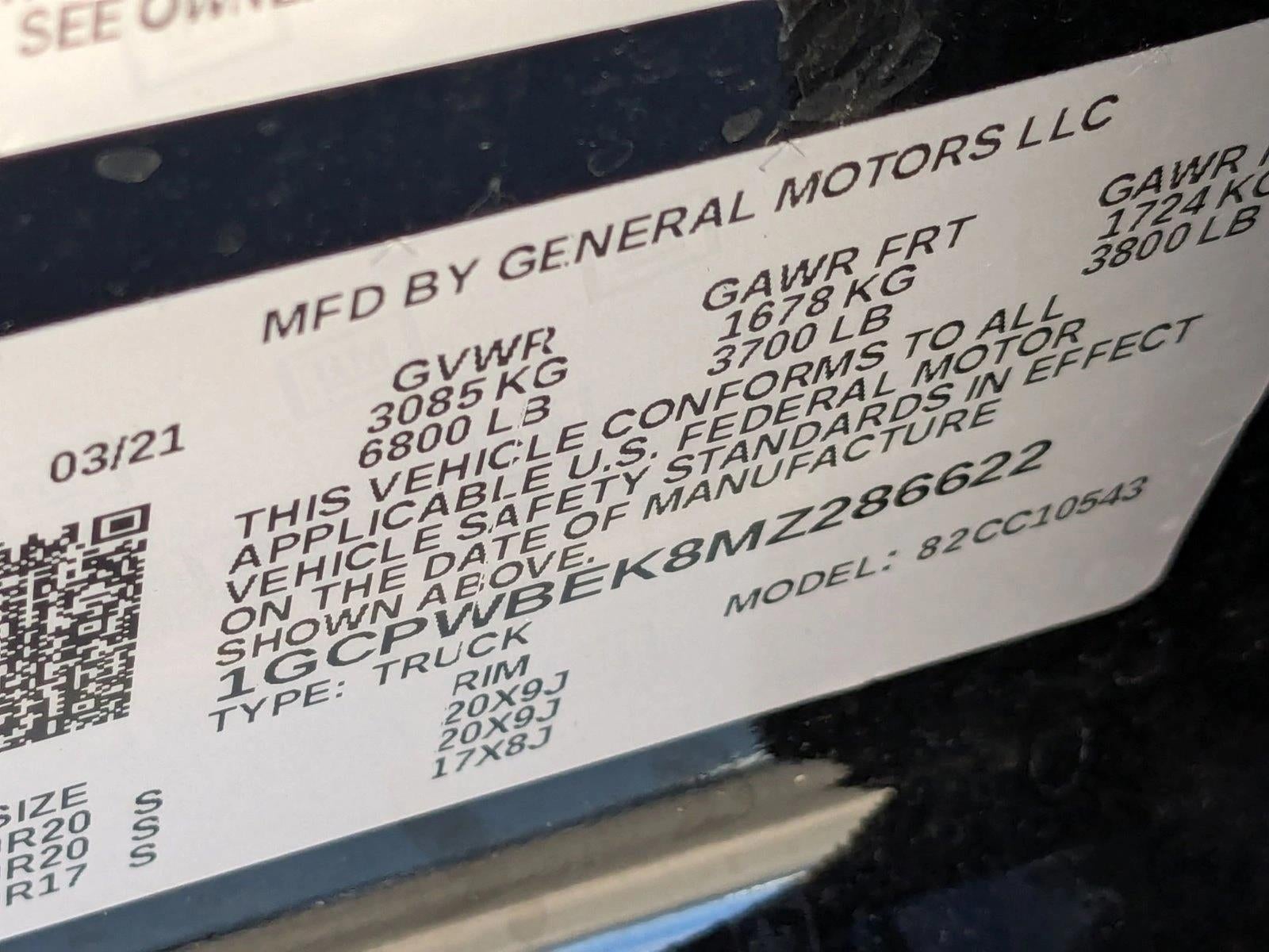 2021 Chevrolet Silverado 1500 Custom