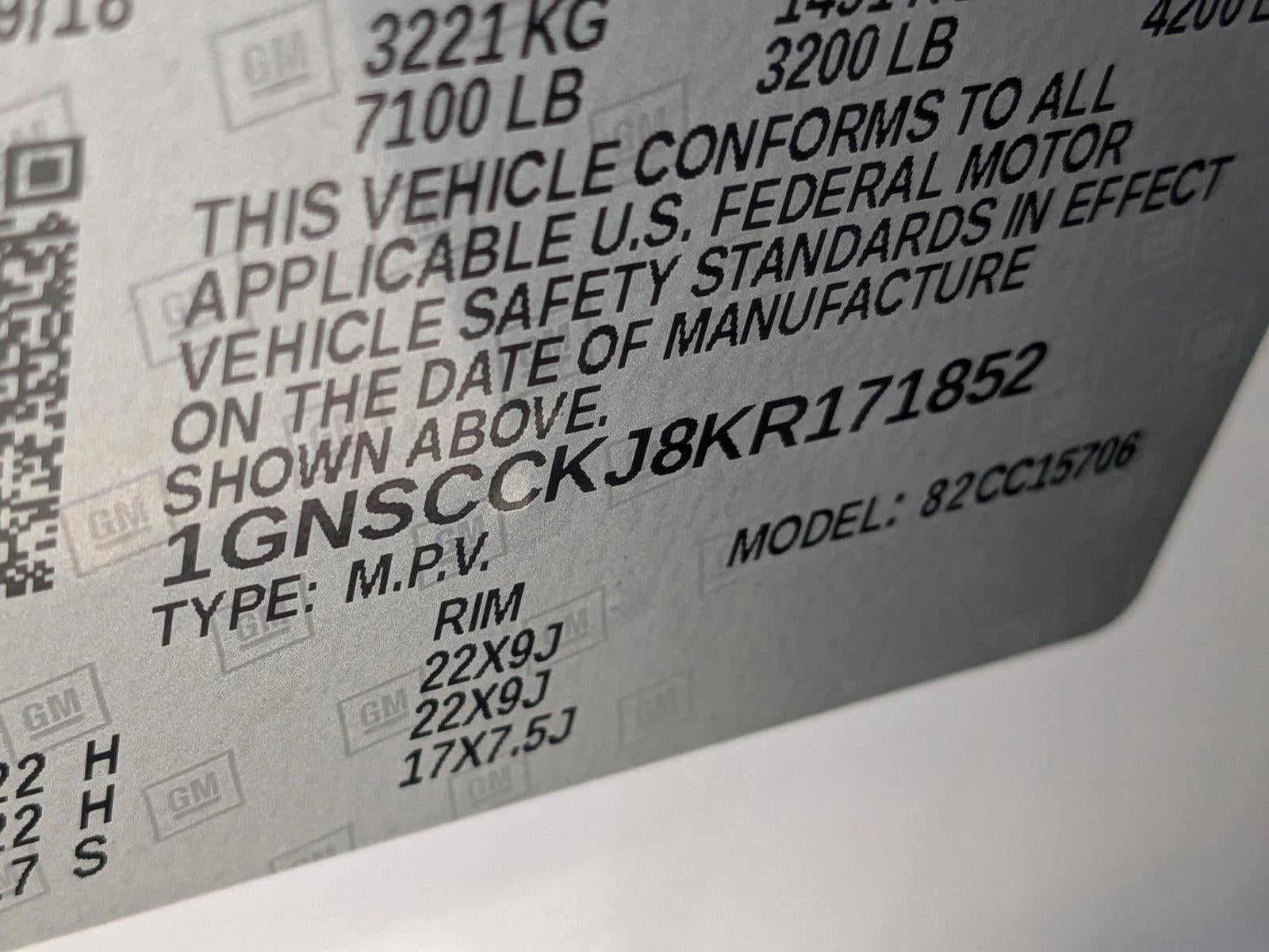 2019 Chevrolet Tahoe Premier