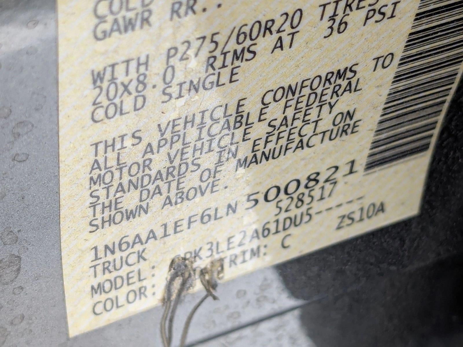 2020 Nissan Titan SL