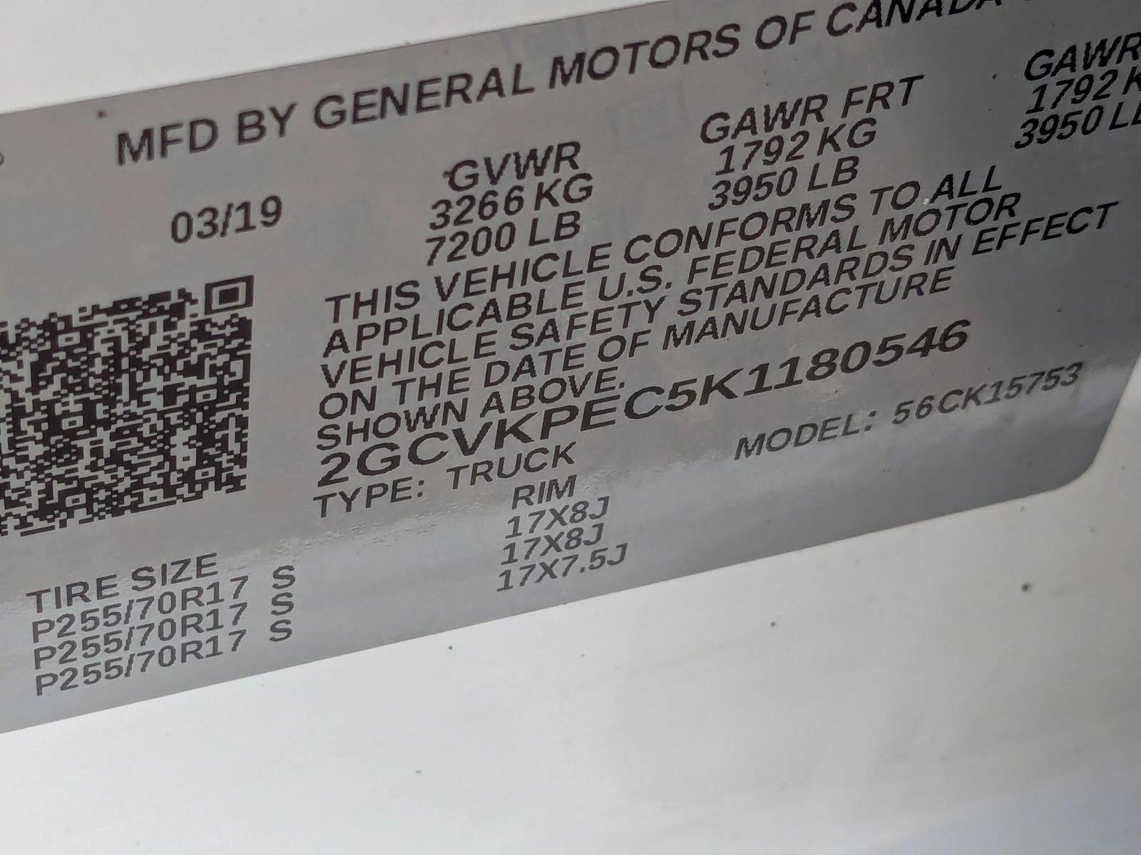 2019 Chevrolet Silverado LD LT