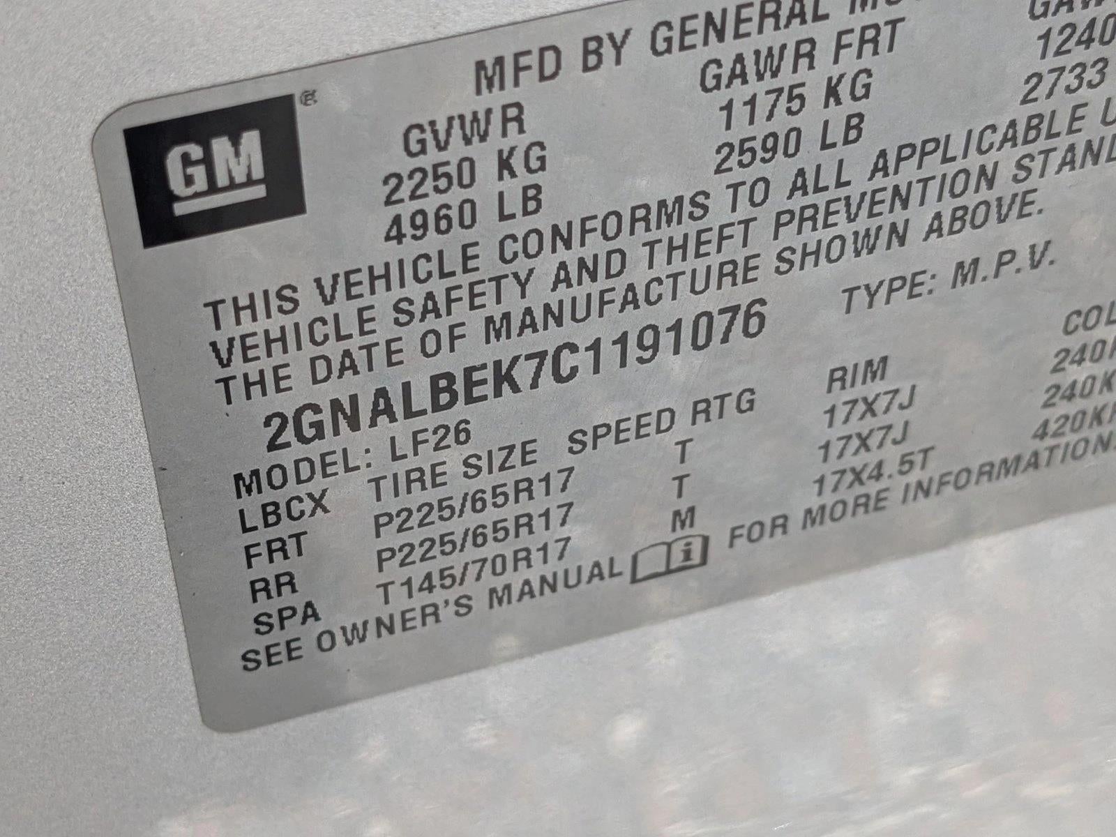 2012 Chevrolet Equinox LS
