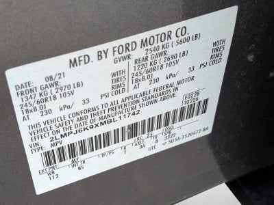 2021 Lincoln Nautilus Reserve