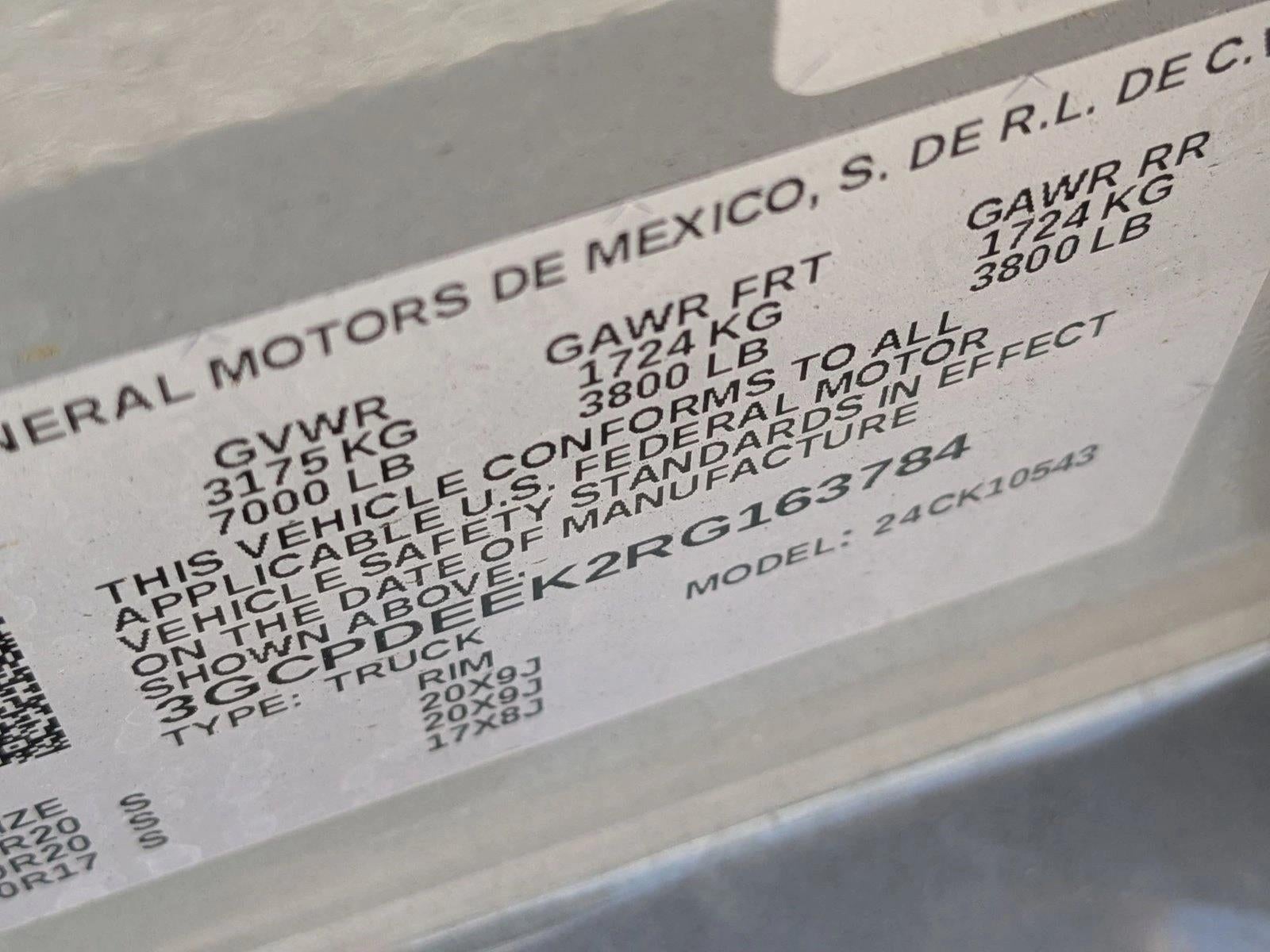 2024 Chevrolet Silverado 1500 RST