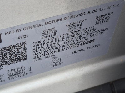 2021 Chevrolet Equinox LS