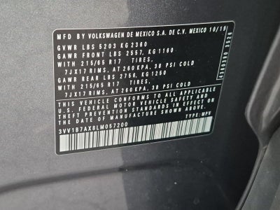 2020 Volkswagen Tiguan 2.0T S