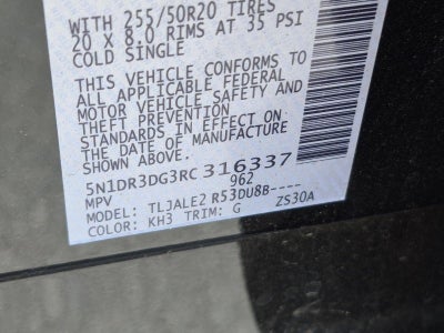 2024 Nissan Pathfinder Platinum FWD