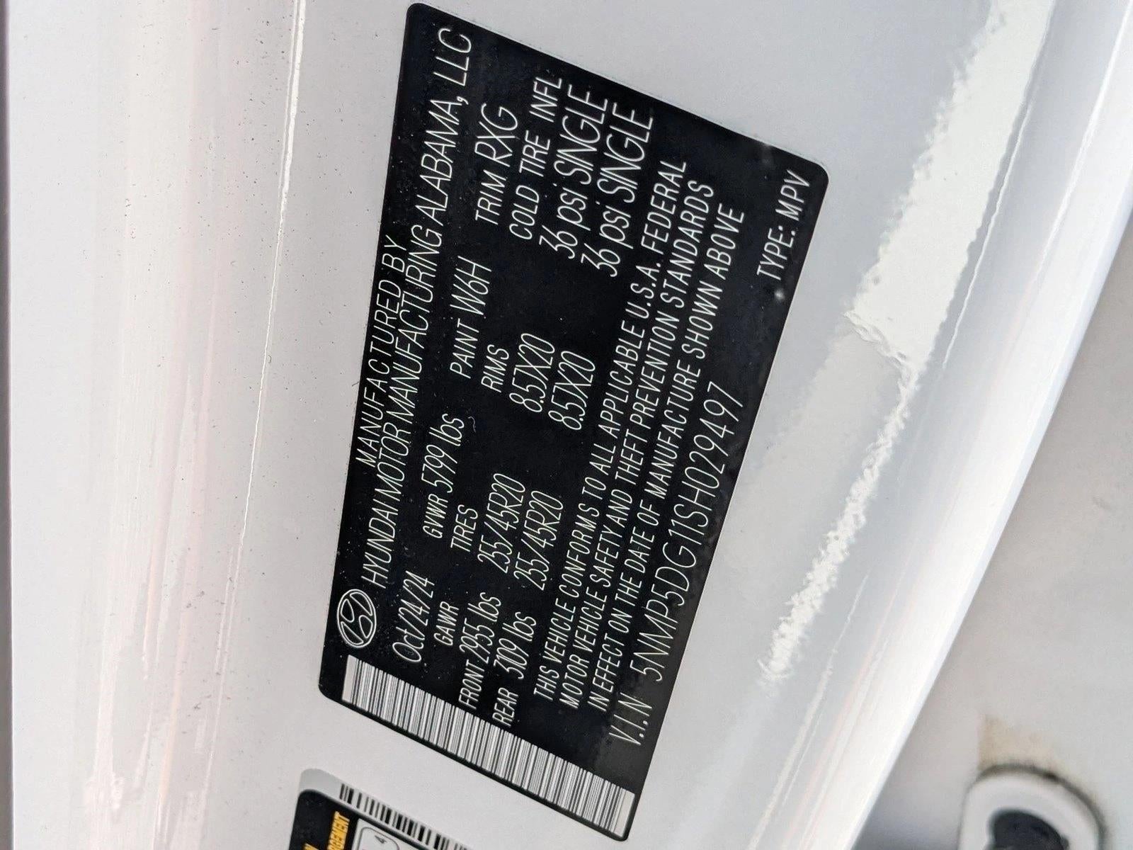 2025 Hyundai Santa Fe Hybrid Calligraphy