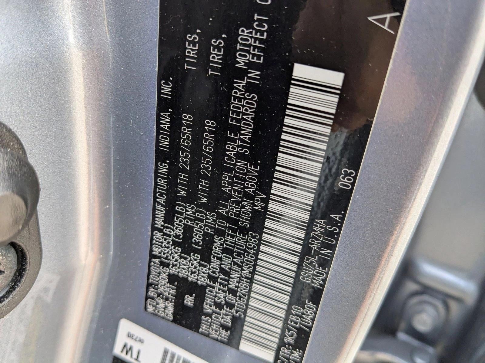 2021 Toyota Highlander XLE