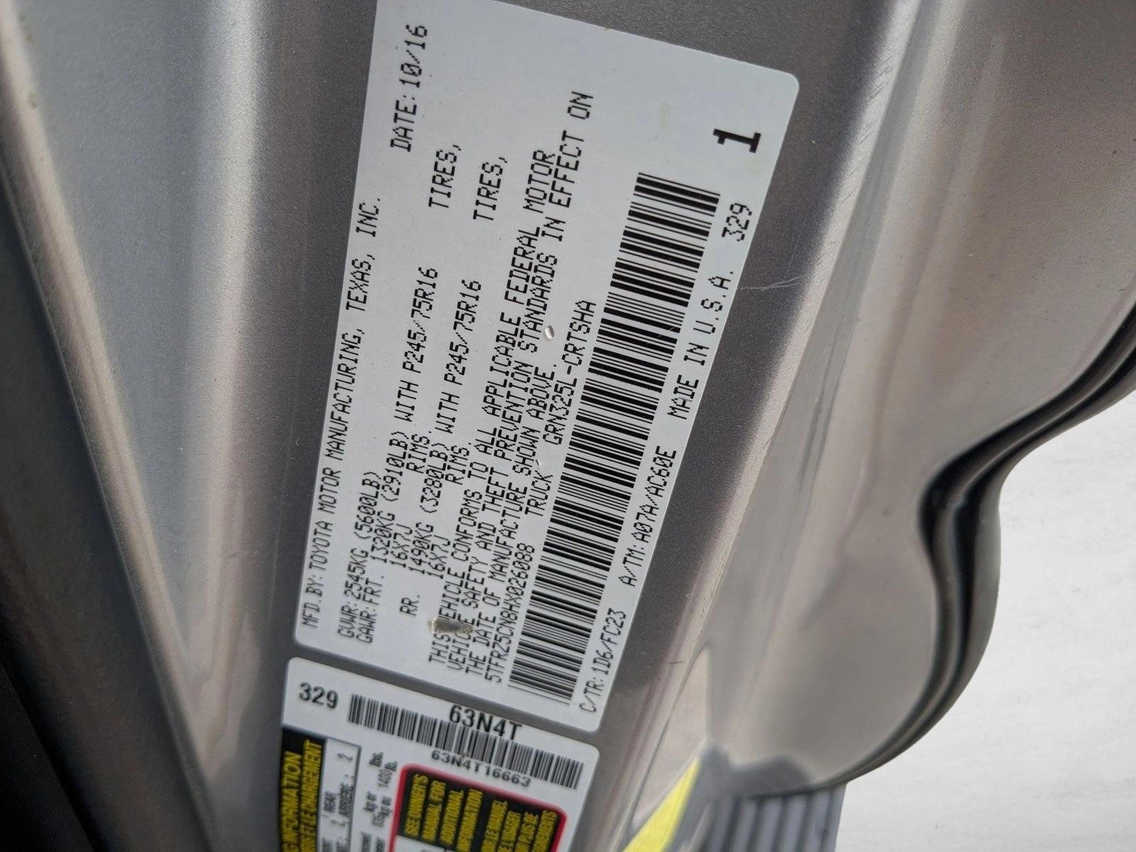 2017 Toyota Tacoma SR5