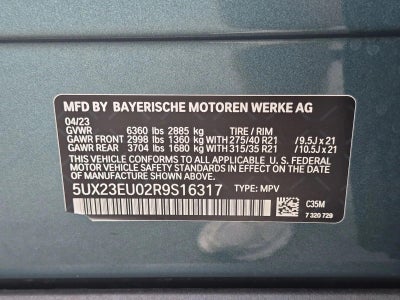 2024 BMW X5 xDrive40i