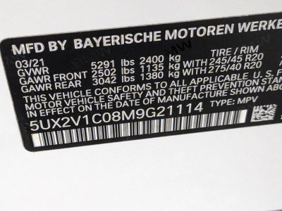 2021 BMW X4 xDrive30i