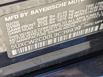 2020 BMW X7 xDrive40i