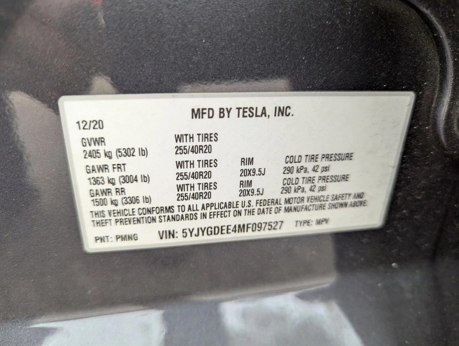 2021 Tesla Model Y Long Range
