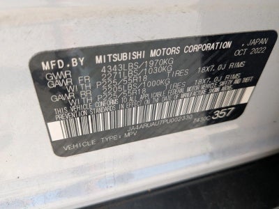 2023 Mitsubishi Outlander Sport ES