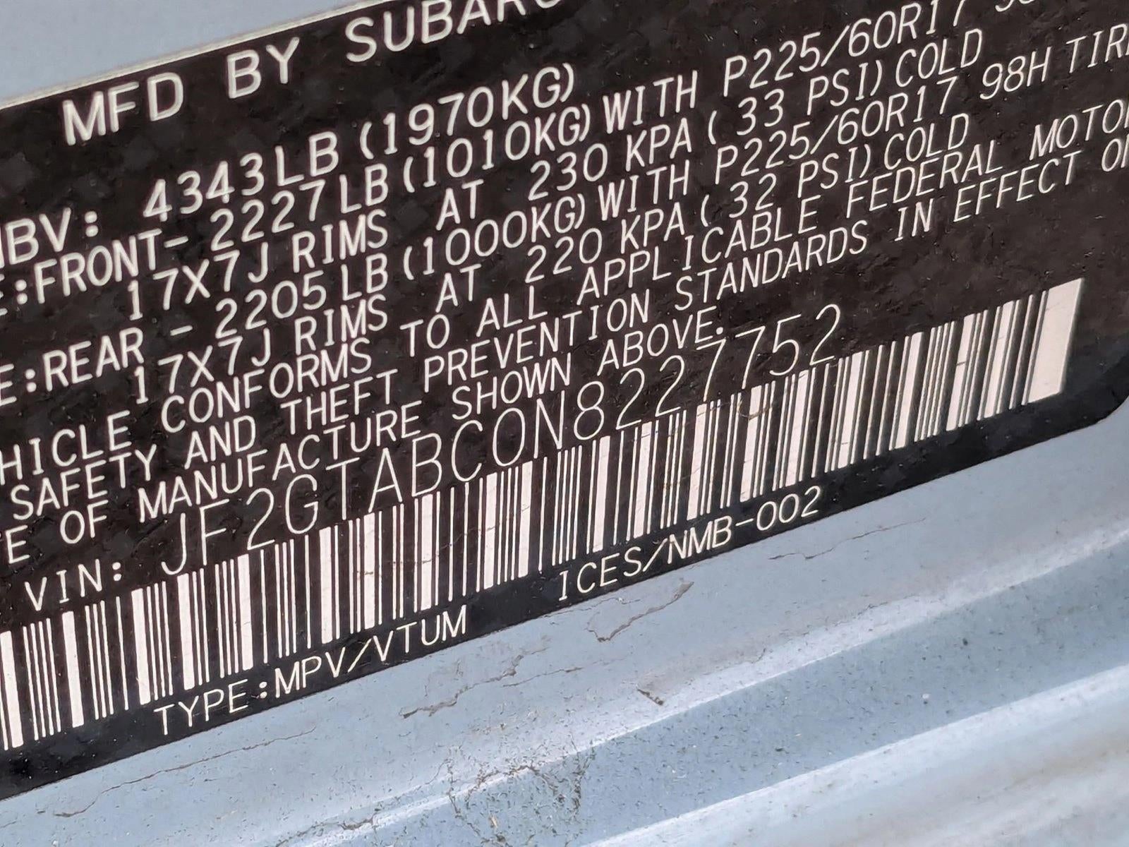 2022 Subaru Crosstrek Base