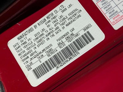 2018 Nissan 370Z Base
