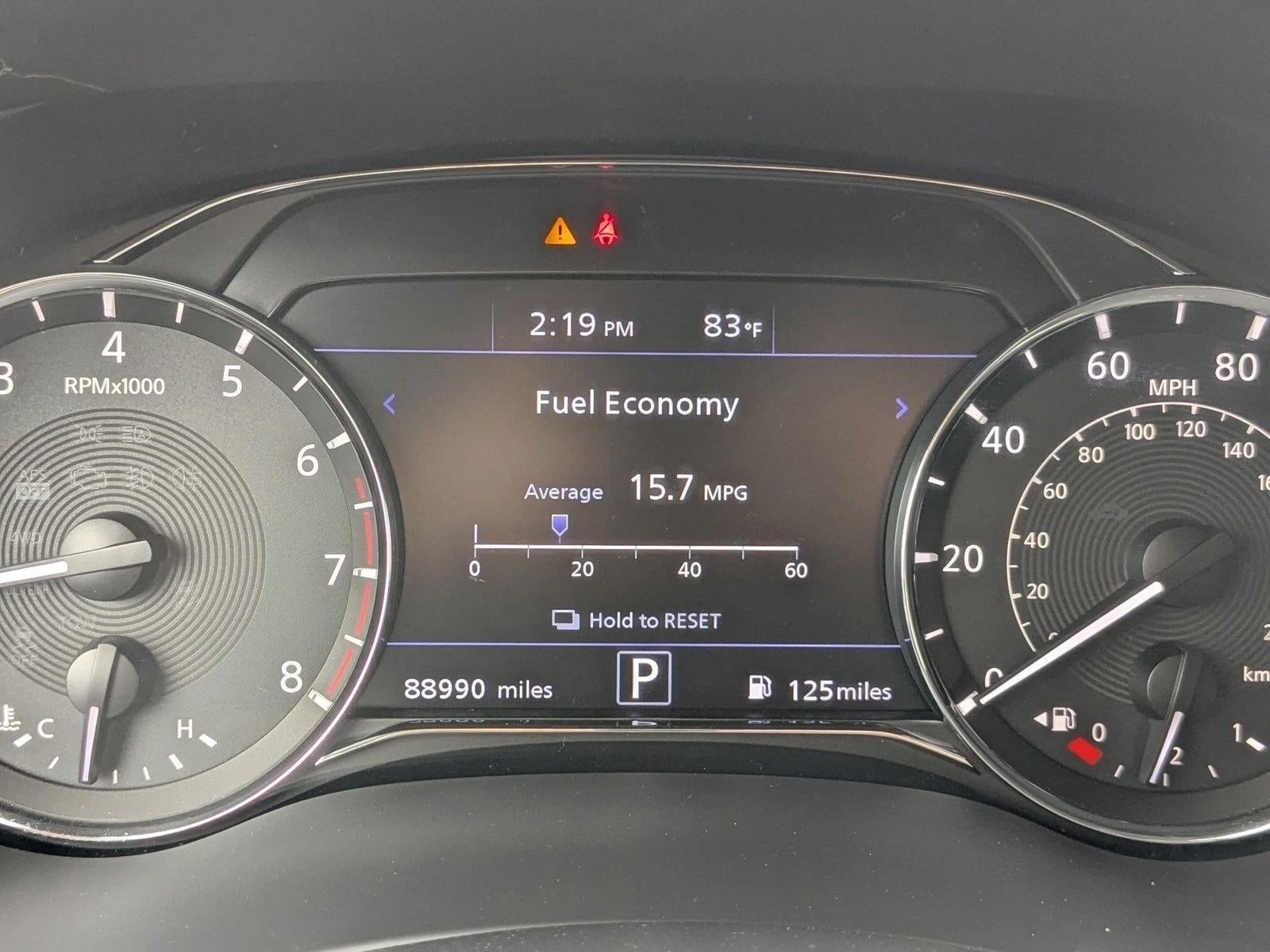 2021 INFINITI QX80 LUXE