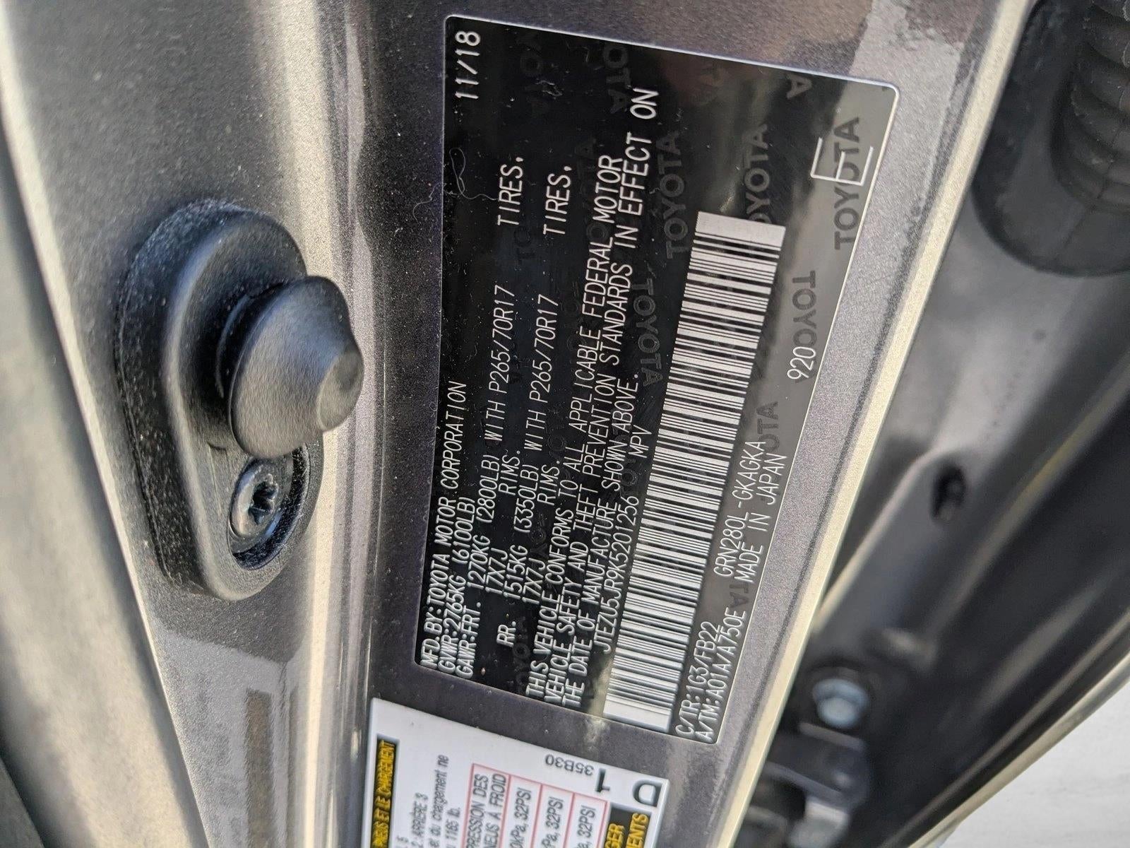 2019 Toyota 4Runner SR5