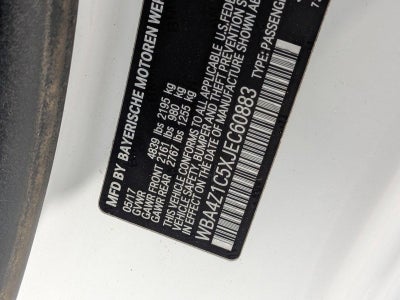 2018 BMW 4 Series 430i