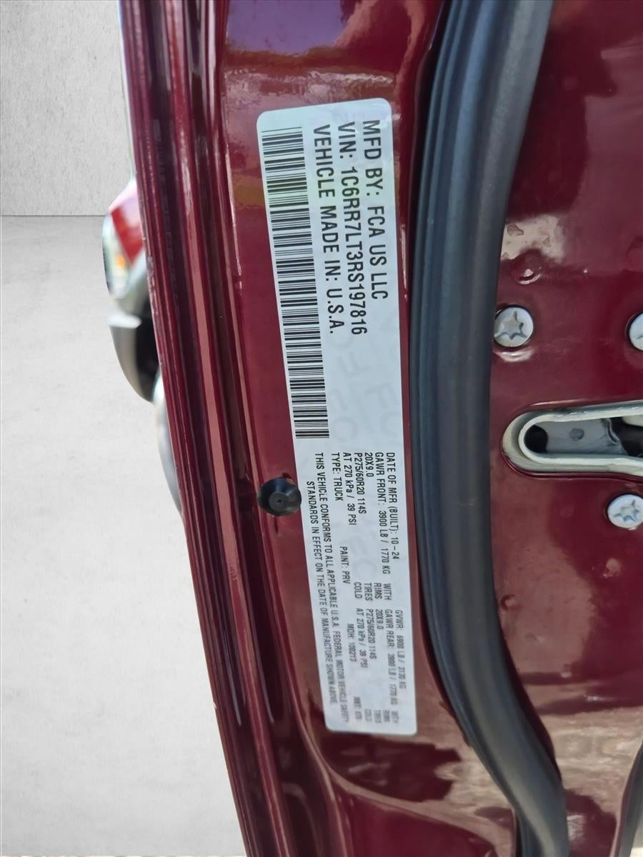 2024 RAM 1500 Classic Warlock Crew Cab 4x4 5'7" Box