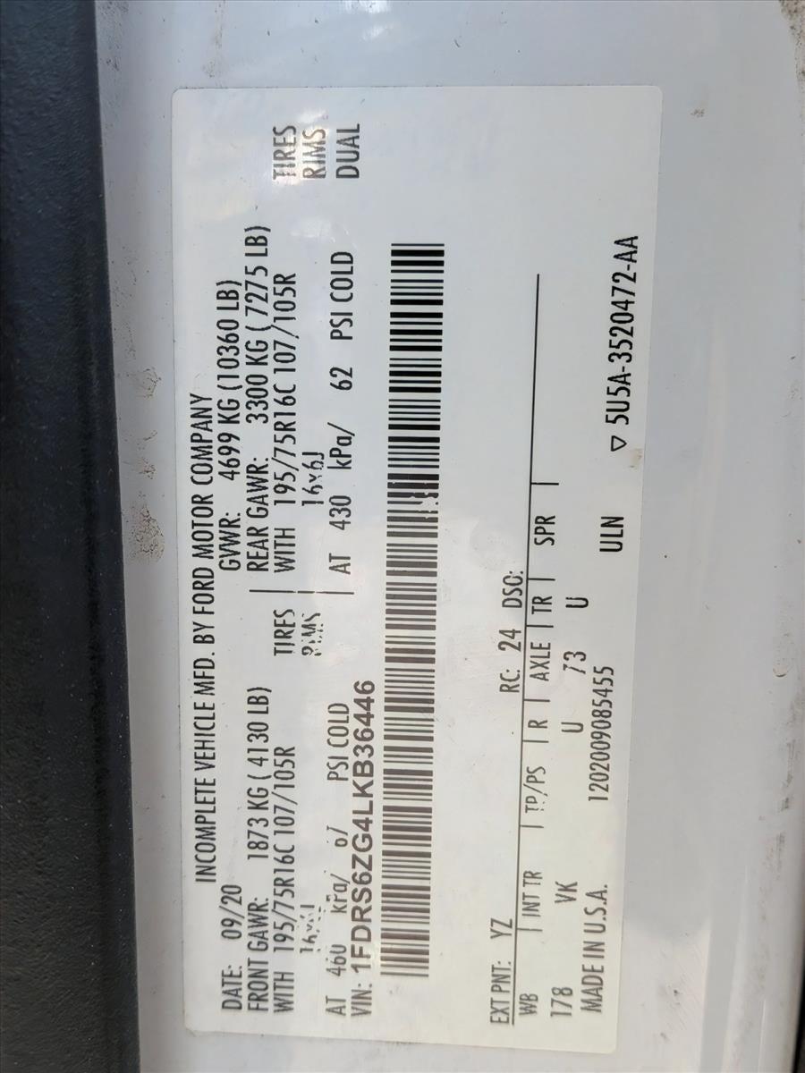 2020 Ford Transit Chassis Base