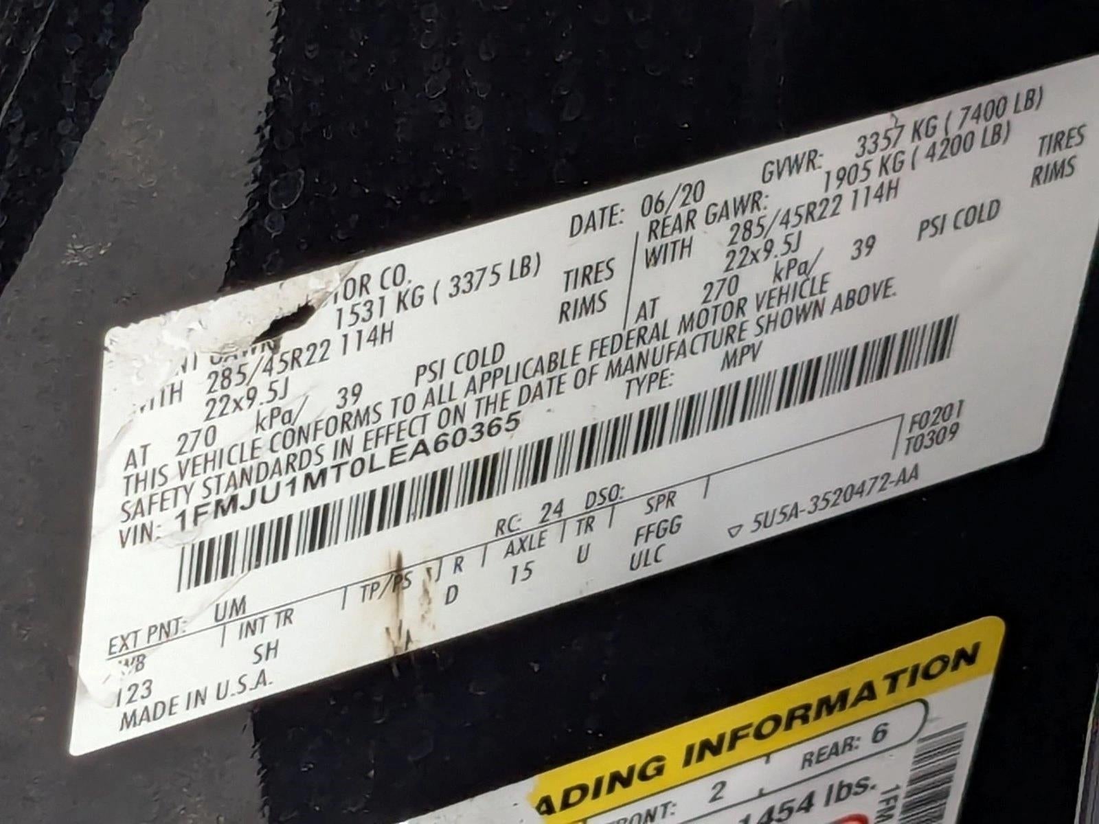 2020 Ford Expedition Platinum