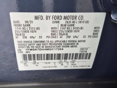 2021 Ford Explorer XLT