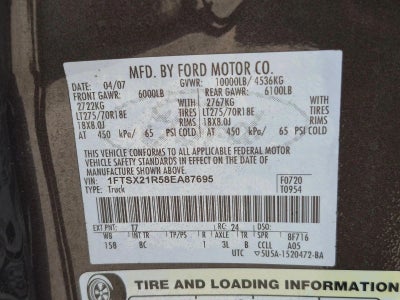2008 Ford Super Duty F-250 SRW XL