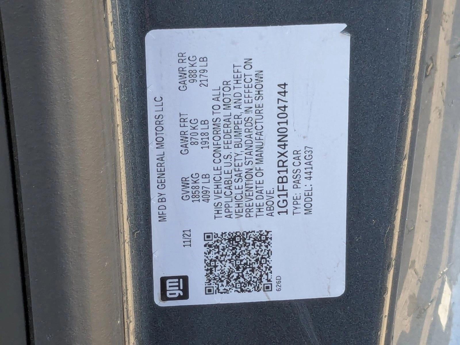 2022 Chevrolet Camaro 1LT