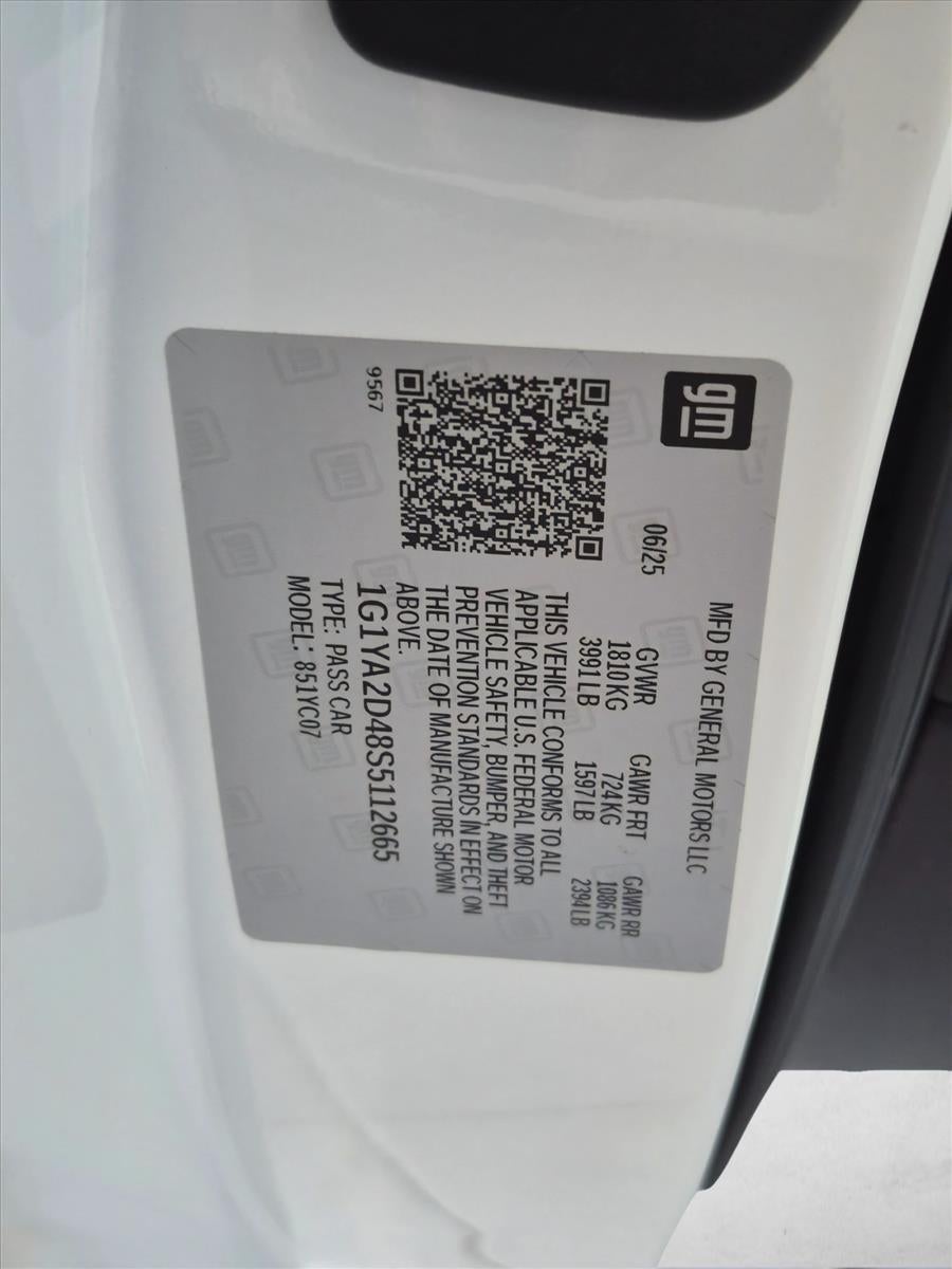 2025 Chevrolet Corvette Stingray 1LT