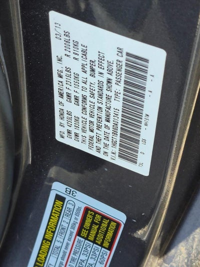 2013 Honda Accord EX-L
