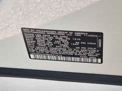 2024 Volkswagen Atlas 2.0T Peak Edition SE w/Technology