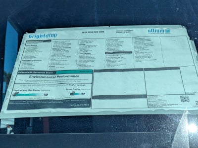 2024 BrightDrop Zevo 600 Base