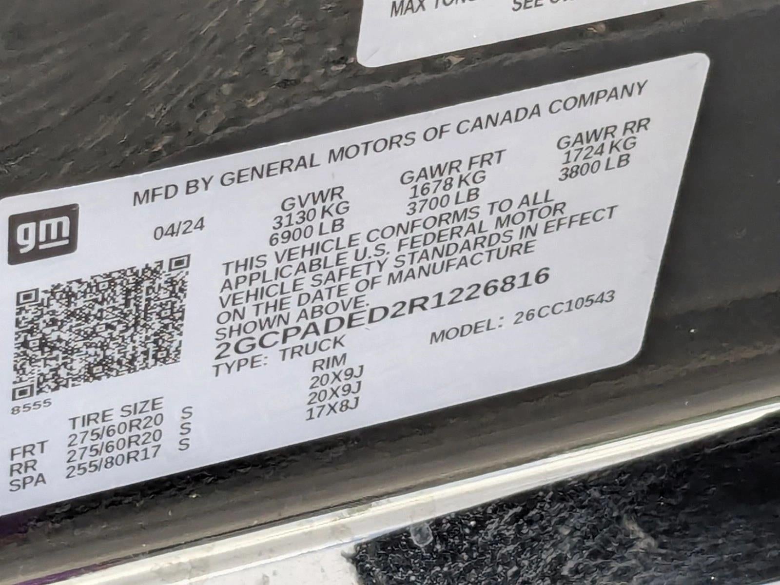 2024 Chevrolet Silverado 1500 RST