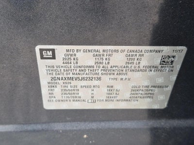 2018 Chevrolet Equinox Premier