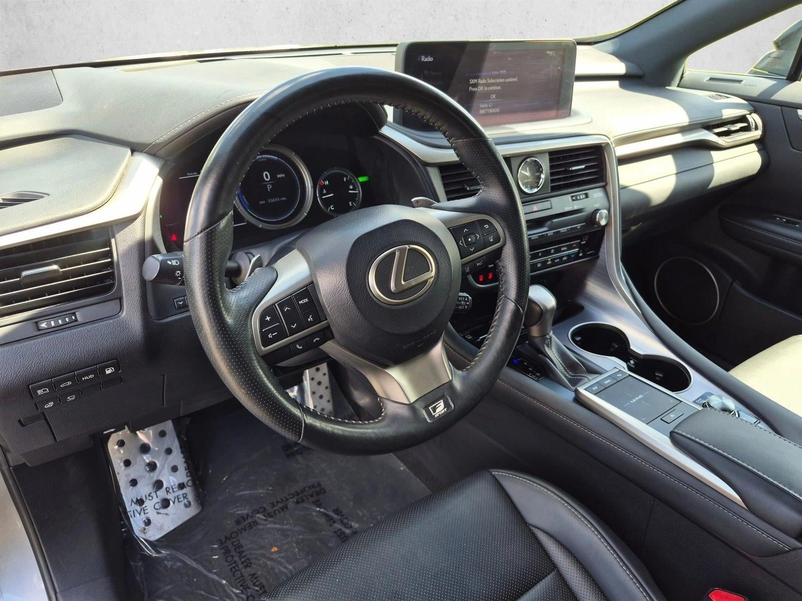 2021 Lexus RX 450h F SPORT Handling