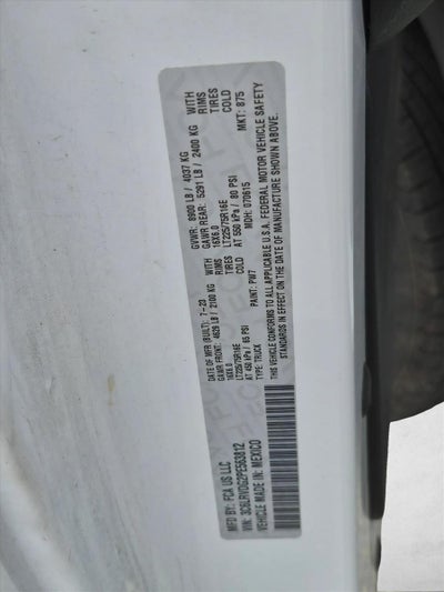 2023 RAM ProMaster Cargo Van Base