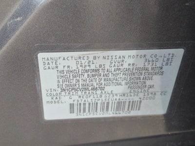 2021 Nissan Kicks SV Xtronic CVT