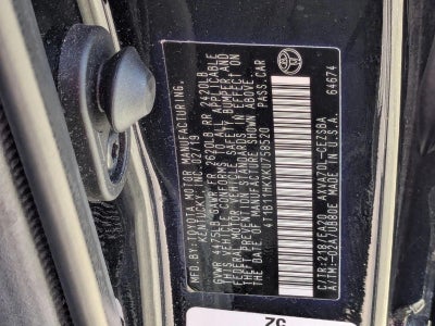 2019 Toyota Camry LE