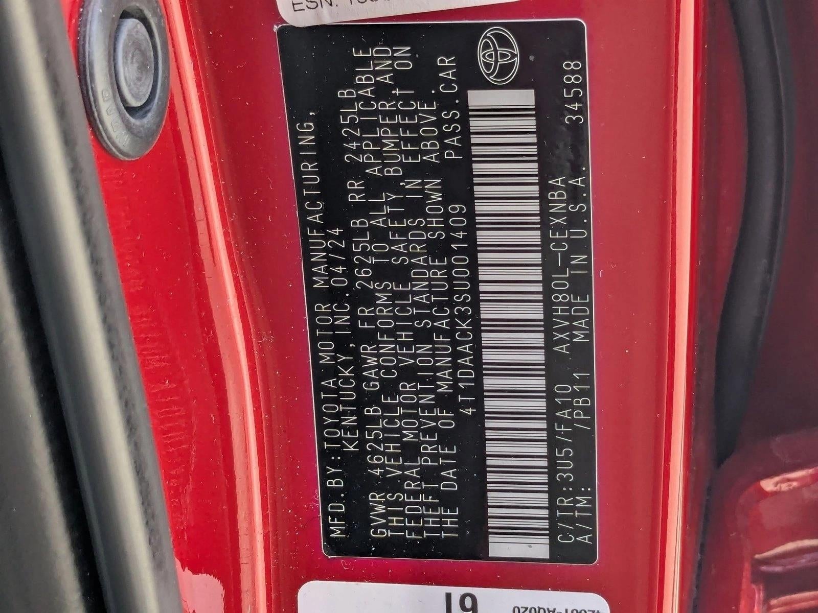 2025 Toyota Camry LE