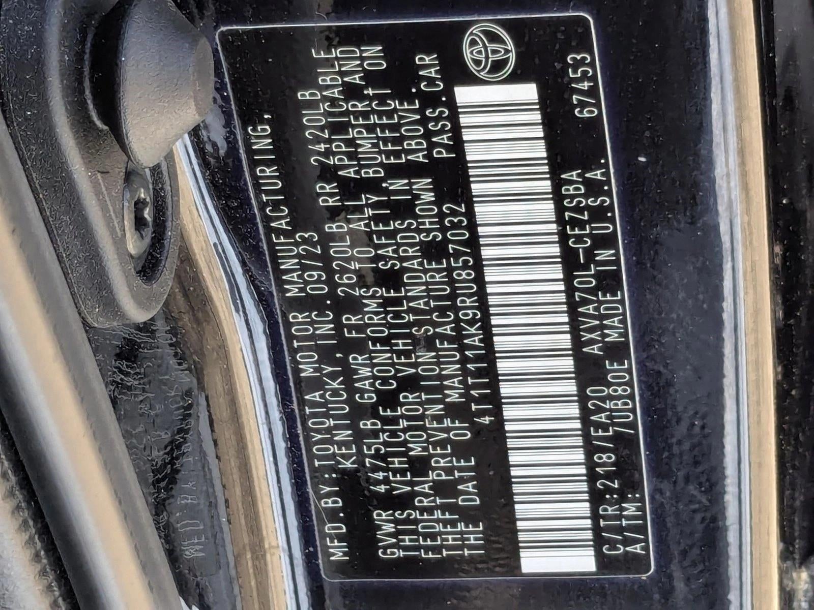 2024 Toyota Camry SE