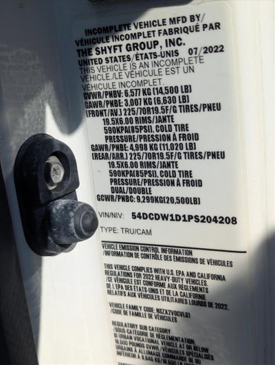 2023 Chevrolet Low Cab Forward 4500 HG 1WT